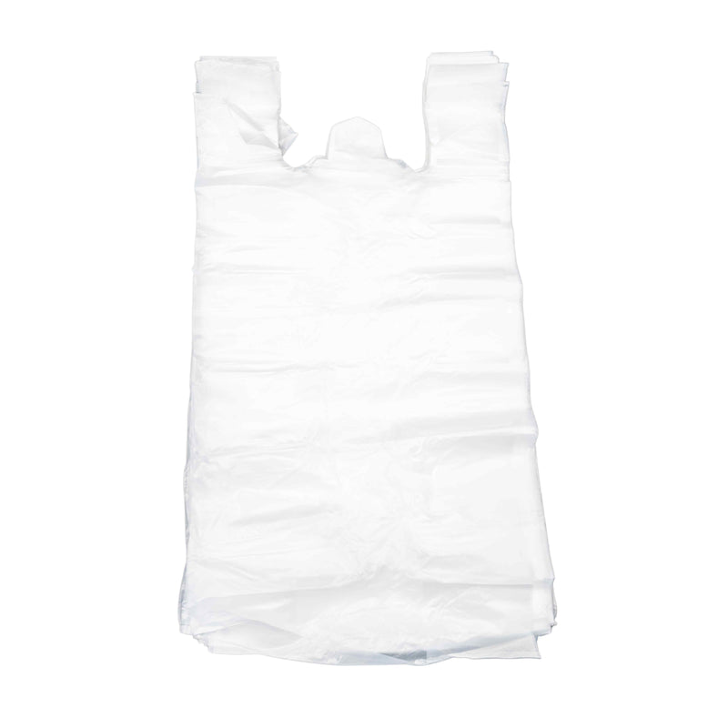 Bolsa Con Asa 3Kg Blanca Pqx100Unid