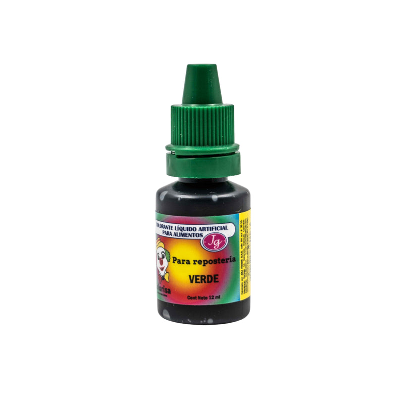 Color Liquido Verde Colorisa 12 Ml