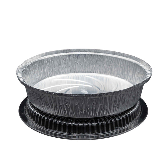 Bandeja Red Aluminio 45Oz C/Tapa (Paqx100 Und)