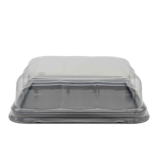 Base Cuadrado Flor Con Domo 16.5Cm Altura 5.5