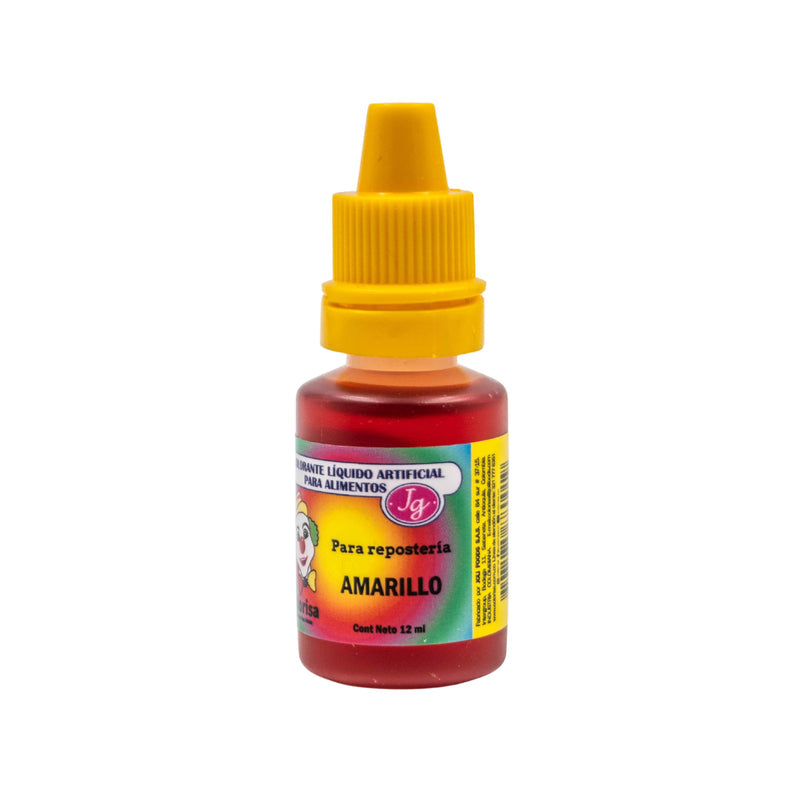 Color Liquido Amarillo Colorisa 12 Ml