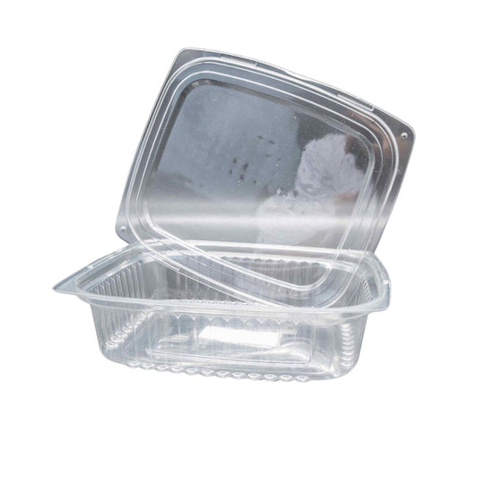 Delipack Transp 750Cc/26 Oz C/Tapa Rect X 125Und