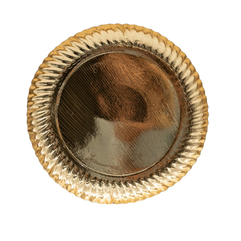 Plato Dorado # 14 A 32Cm X 25 Und