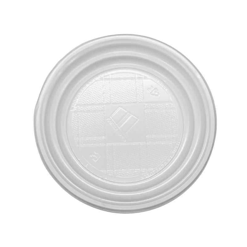 Plato Plastico 7 Blanco 16Cm X 10Und