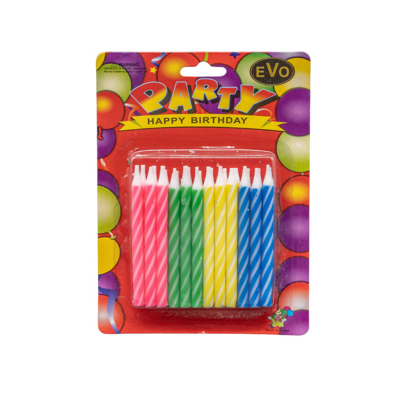 Velas Palito Neon ( Cajax288 unidades )
