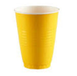 Vasos Plasticos Amarillo Darnel 7Oz X12Und